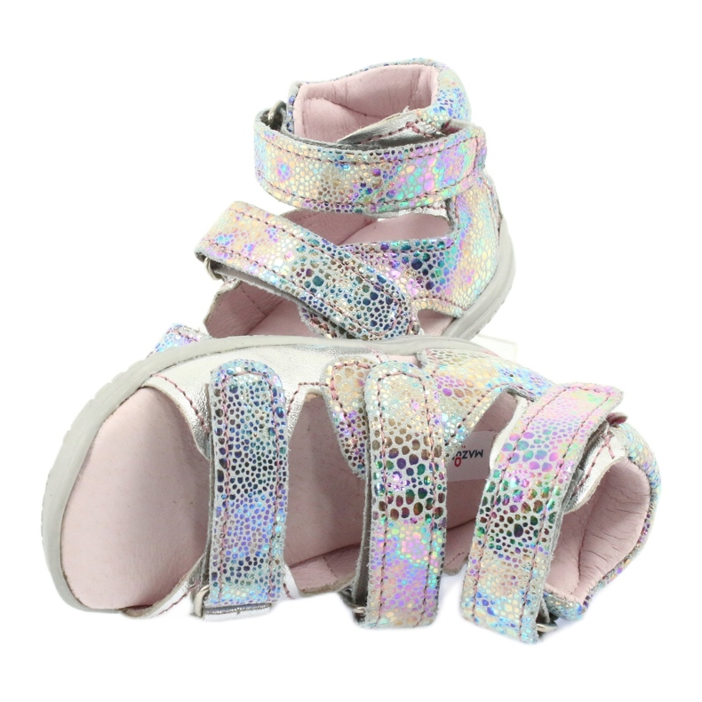 Metallic Girls 'Sandals High Preventive Silver Mazurek 291 5