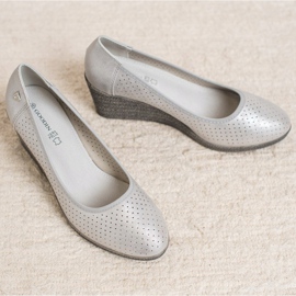 Goodin Lätta kilpumpar grå 2