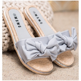 SHELOVET Snygga grå tofflor 1