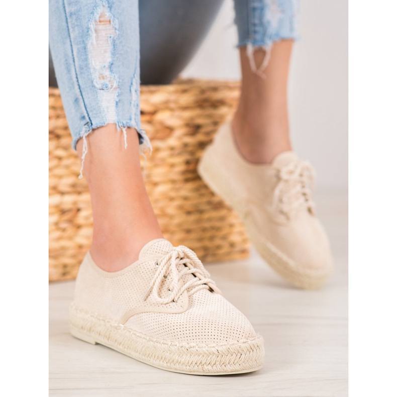 SHELOVET Mocka Espadrilles brun 1