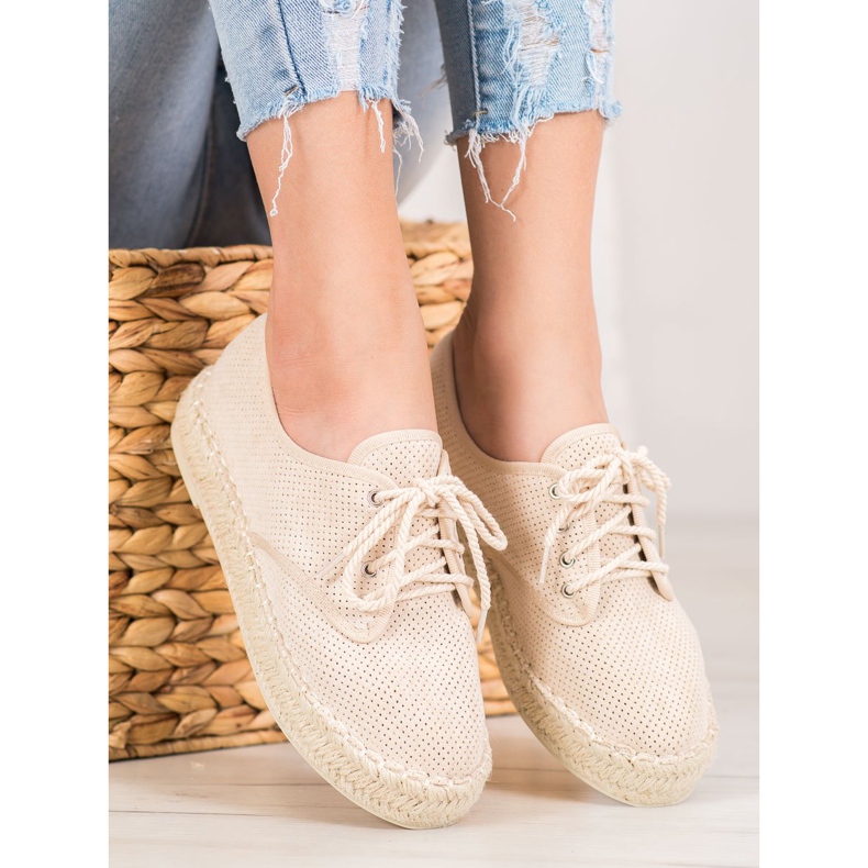SHELOVET Mocka Espadrilles brun 2