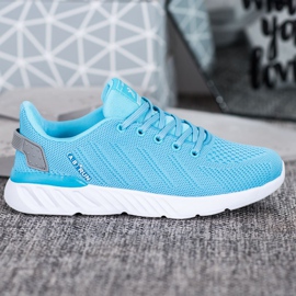 Ax Boxing Lätta Openwork -sportskor blå 2