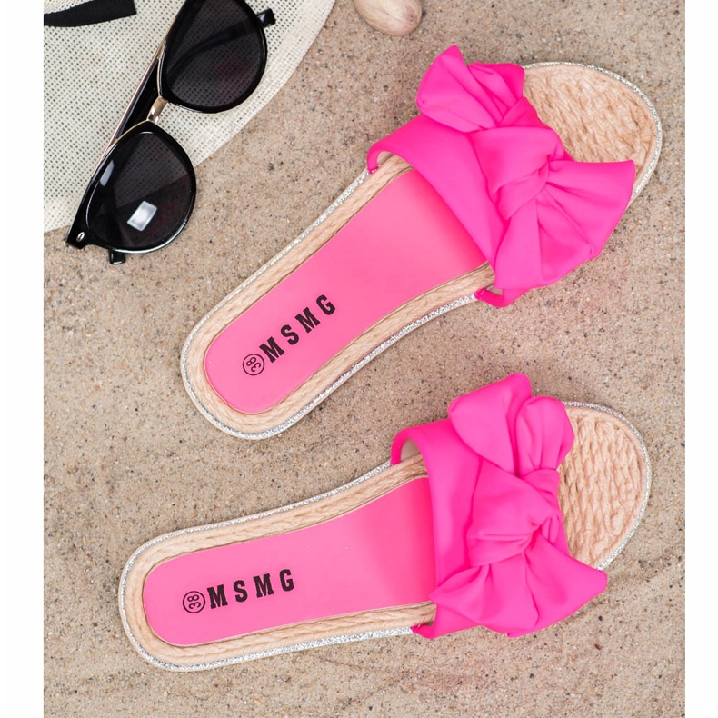 SHELOVET Snygga rosa tofflor 2