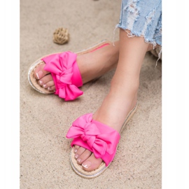 SHELOVET Snygga rosa tofflor 1