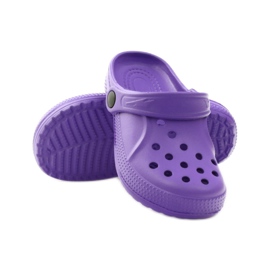 Befado Crocs barnskor tofflor 159Y002 purpur 3