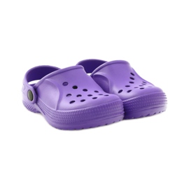 Befado Crocs barnskor tofflor 159Y002 purpur 4
