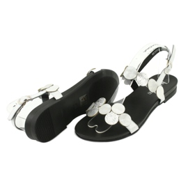 M.Daszyński Daszyński MR1958-1 silver sandaler med cirklar silver- 2