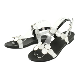 M.Daszyński Daszyński MR1958-1 silver sandaler med cirklar silver- 1