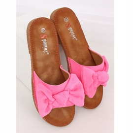 Fuchsia YQ230 Fuchsia tofflor för kvinnor rosa 1