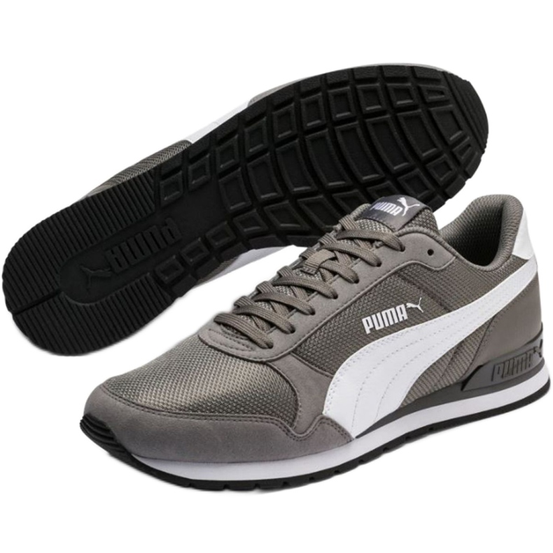 Puma St Runner v2 Mesh M 366811 06 grå 3