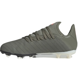 Adidas X 19.3 Fg Jr EF8374 fotbollsskor kaki 2