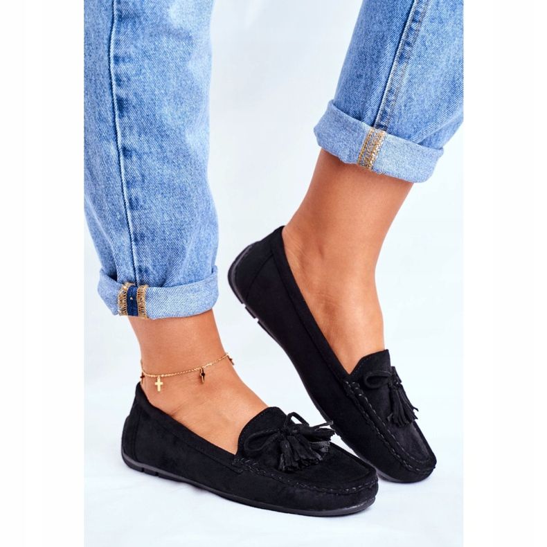 EVE Dam Loafers Mocka 20PB35-2003 Svart Donna Mia 2