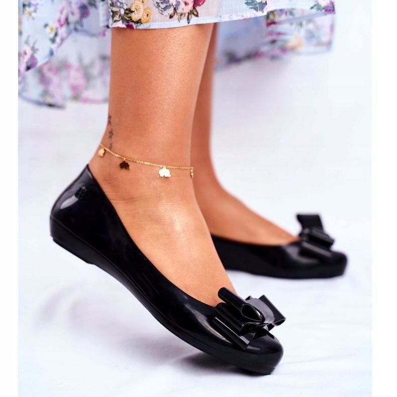 Damdoftande gummiballerinor ZAXY Svart FF285057 1