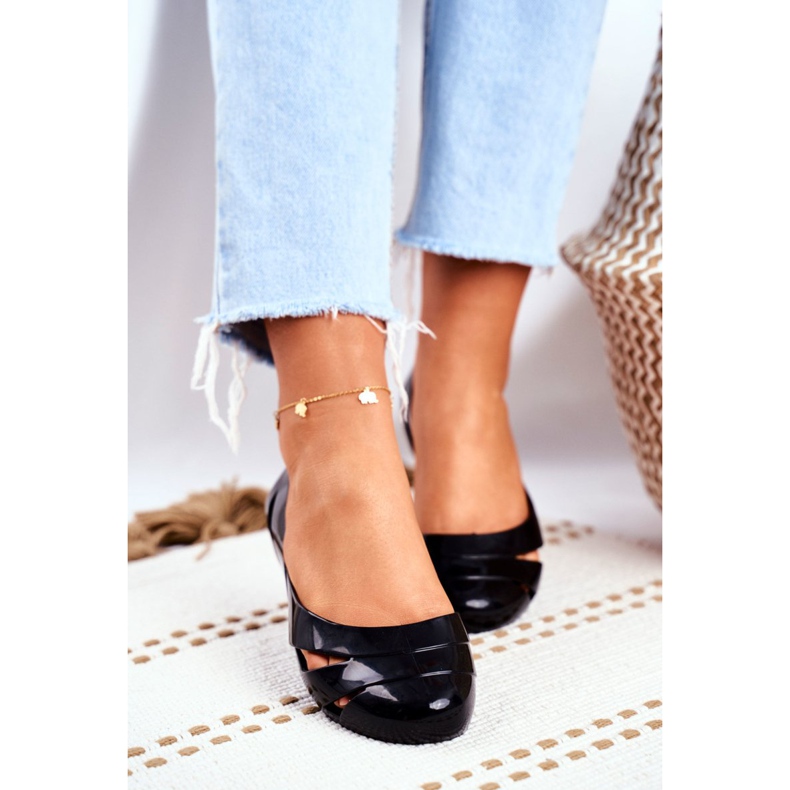 Damdoftande gummiballerinor ZAXY Svart FF285053 2