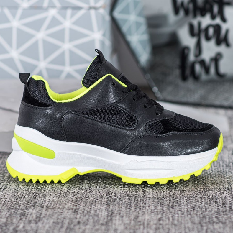 SHELOVET Svarta sportskor 2