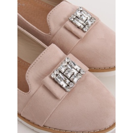 Pastellmocka beige loafers T245 Beige 2
