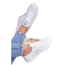 Dam Sneakers Big Star White V274869 vit 4