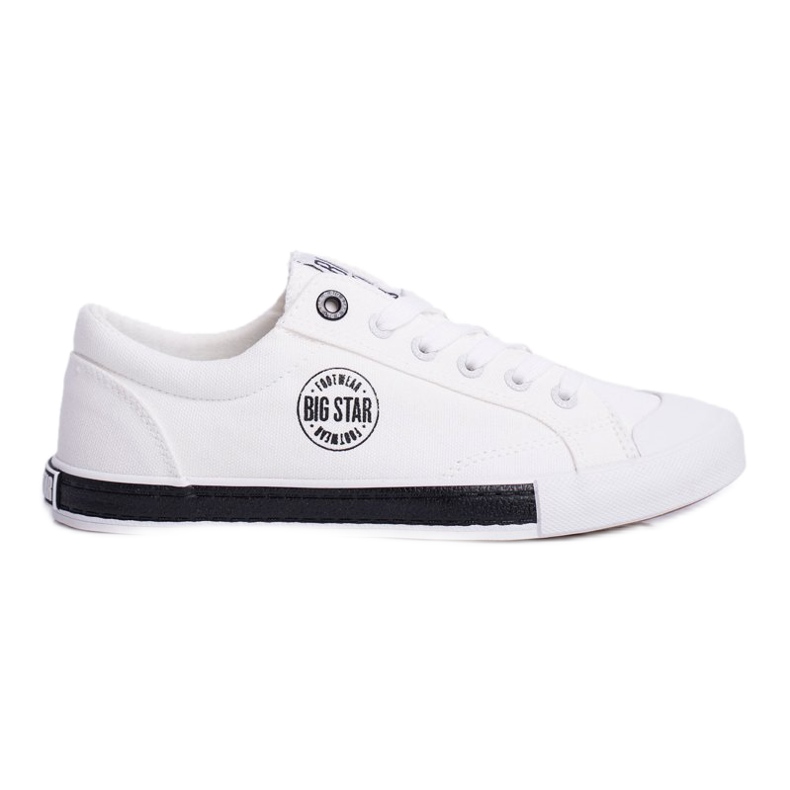 Dam Sneakers Big Star White FF274228 vit svart 5
