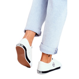 Dam Sneakers Big Star White FF274228 vit svart 1