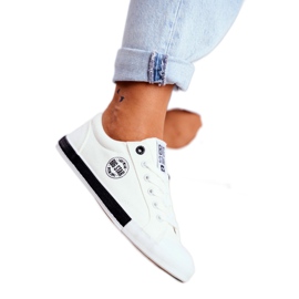 Dam Sneakers Big Star White FF274228 vit svart 2