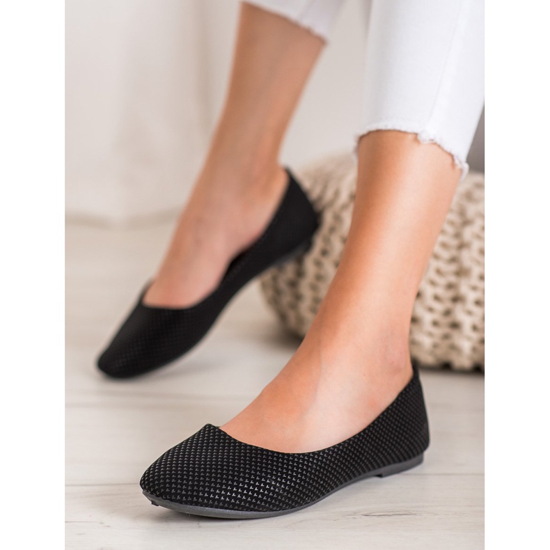 BAOLIKANG Svart Ballerina Med Ett Mönster 2