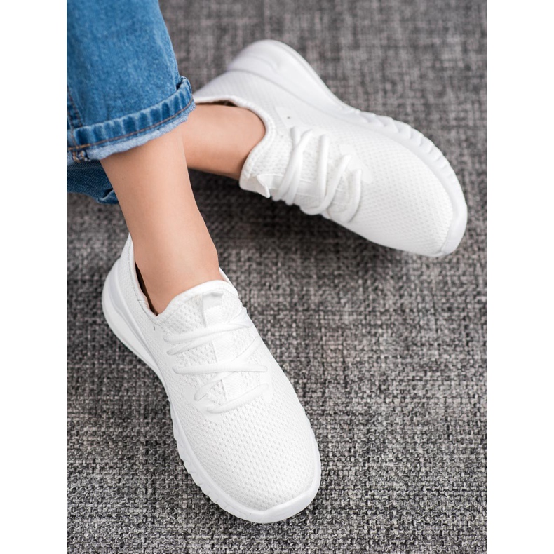 SHELOVET Textil sneakers gul 1