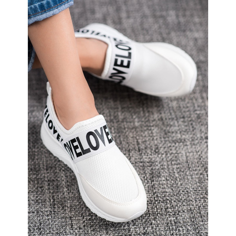 Weide White Slipony Love vit 1