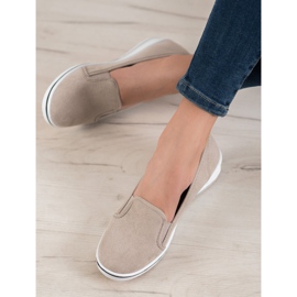 SHELOVET Mocka Slipons brun 1