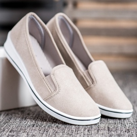 SHELOVET Mocka Slipons brun 2