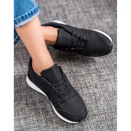 Camo Klassiska svarta sportskor 1