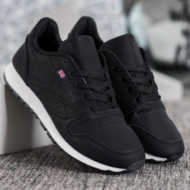 Camo Klassiska svarta sportskor 2