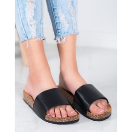 SDS Klassiska tofflor svart 2