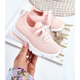 FRROCK Barnsportskor Snörning Rosa Lena 2