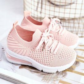 FRROCK Barnsportskor Snörning Rosa Lena 1