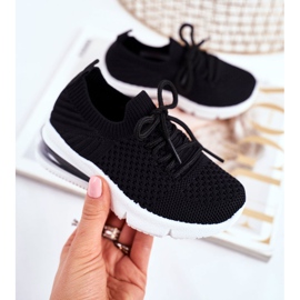 FRROCK Svarta Lena Laced -sportskor för barn 2