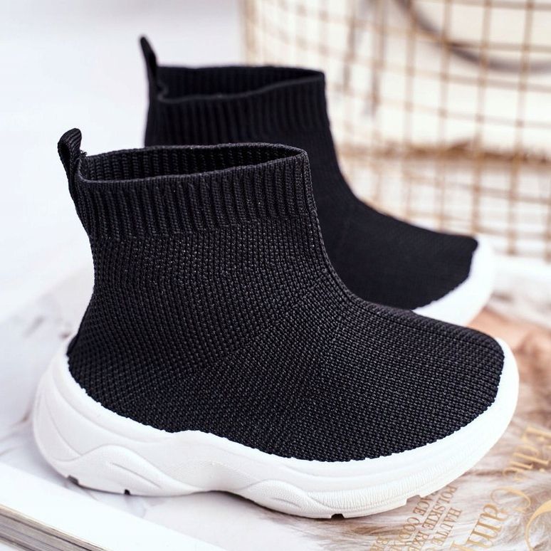 FRROCK Högsvarta Vikisportskor för barn 2