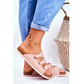 Dam Tofflor Big Star Powder Pink FF274627 rosa 2