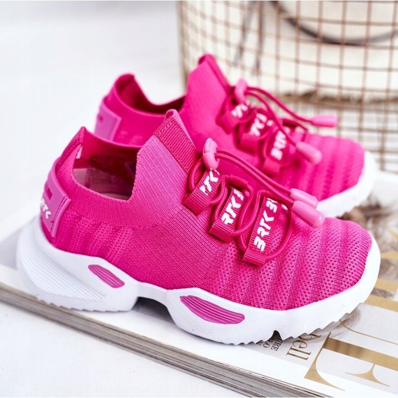 Bartek S.A. Barnsportskor Bartek Fuchsia T-75203 / 65A rosa 1