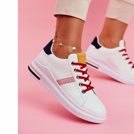 PS1 Kvinnors sportskor vita och marinblå Mirra mångfärgad 1