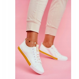 SEA Klassiska damskor Sneakers Yellow Ville gul 1