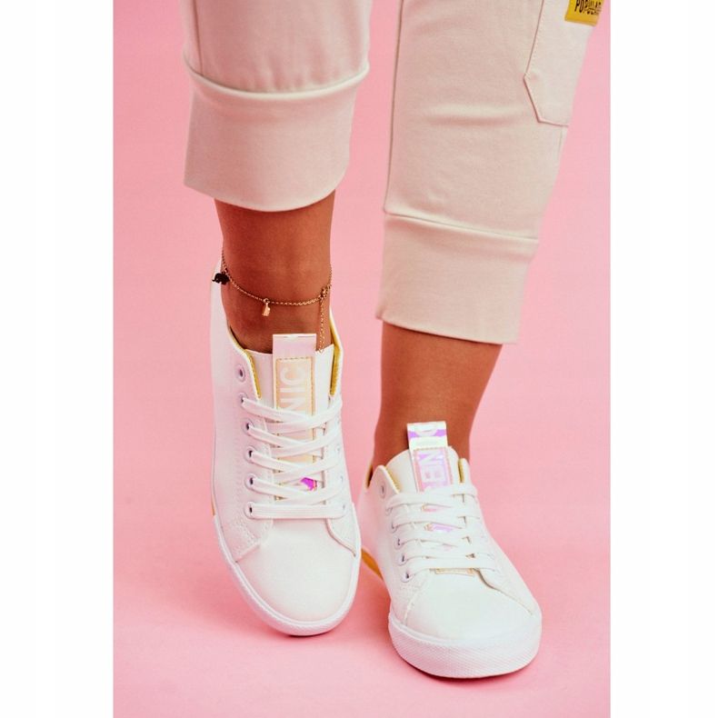 SEA Klassiska damskor Sneakers Yellow Ville gul 2