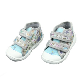 Befado barnskor 212P065 blå grå 3