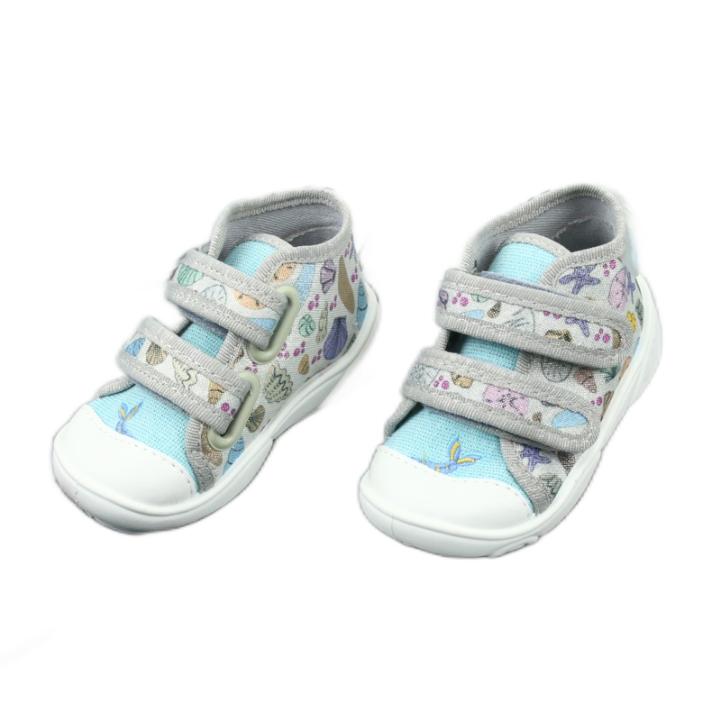 Befado barnskor 212P065 blå grå 3