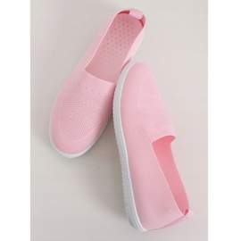 Rosa Kvinnors rosa sneakers ZK097 Rosa 1