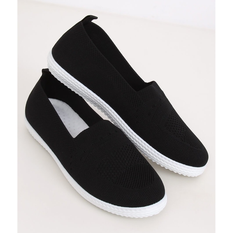 Svarta kvinnors sneakers ZK097 Nero 1