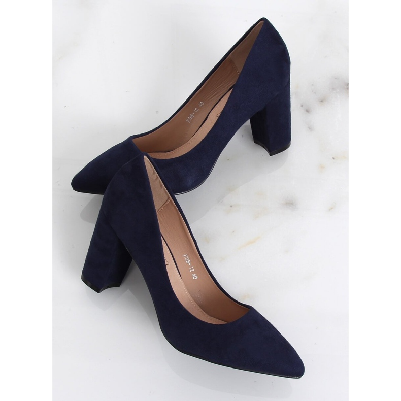 Pumpar på pelaren, marinblå E08-12 Blå 2