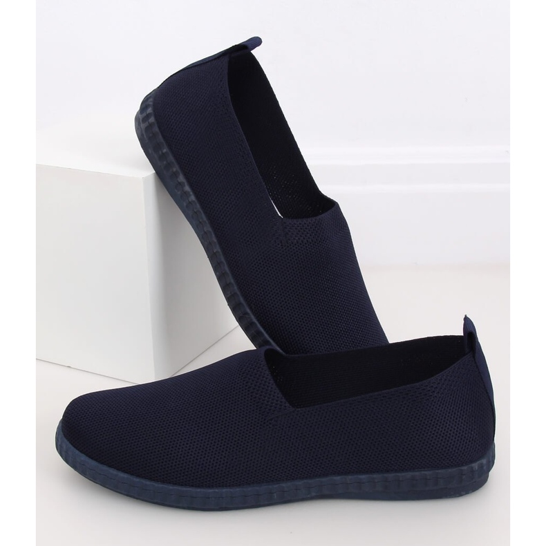 Marinblå sneakers för kvinnor ZK118 Blu 2