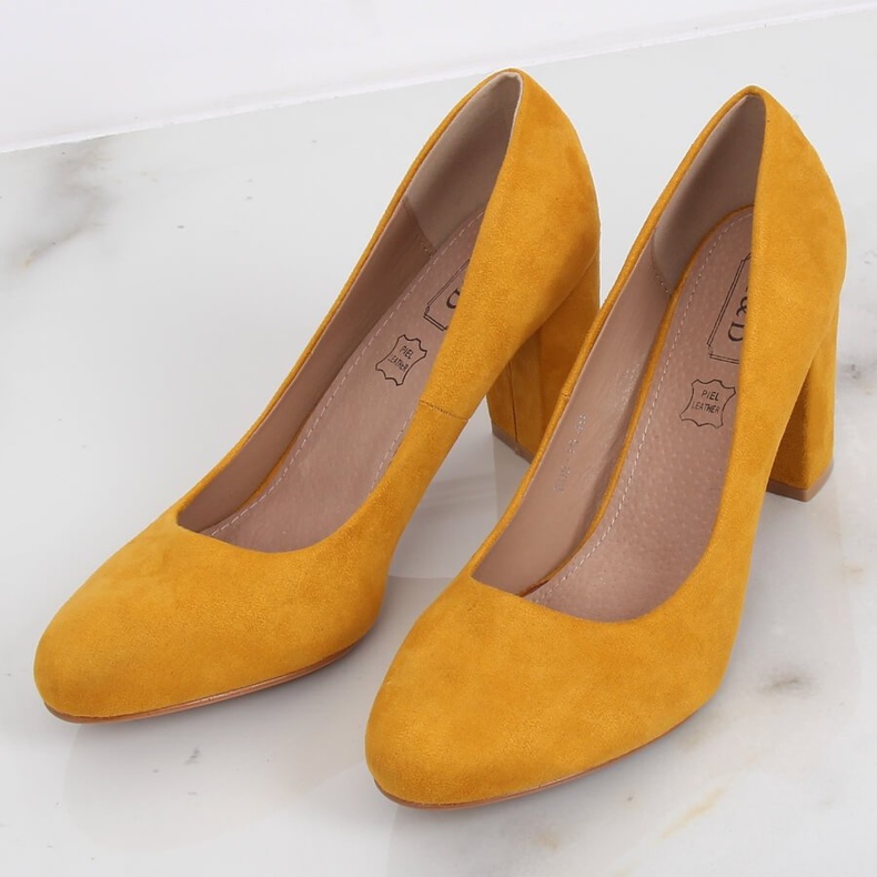 Pumpar på stolpen honung E08-10 Gul 1