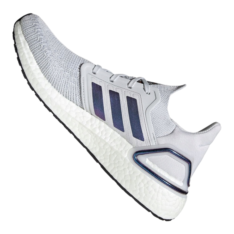 Skor adidas UltraBoost 20 M EG0695 vit mångfärgad blå 2