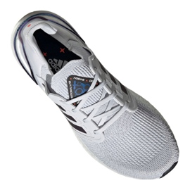 Skor adidas UltraBoost 20 M EG0695 vit mångfärgad blå 3